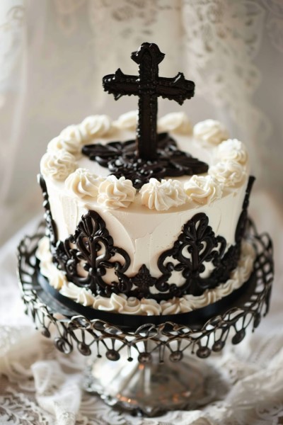 Simple Cross Cake