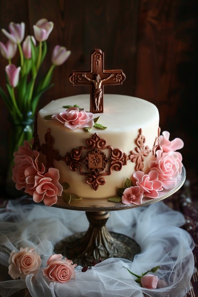 Jesus Cross Cake