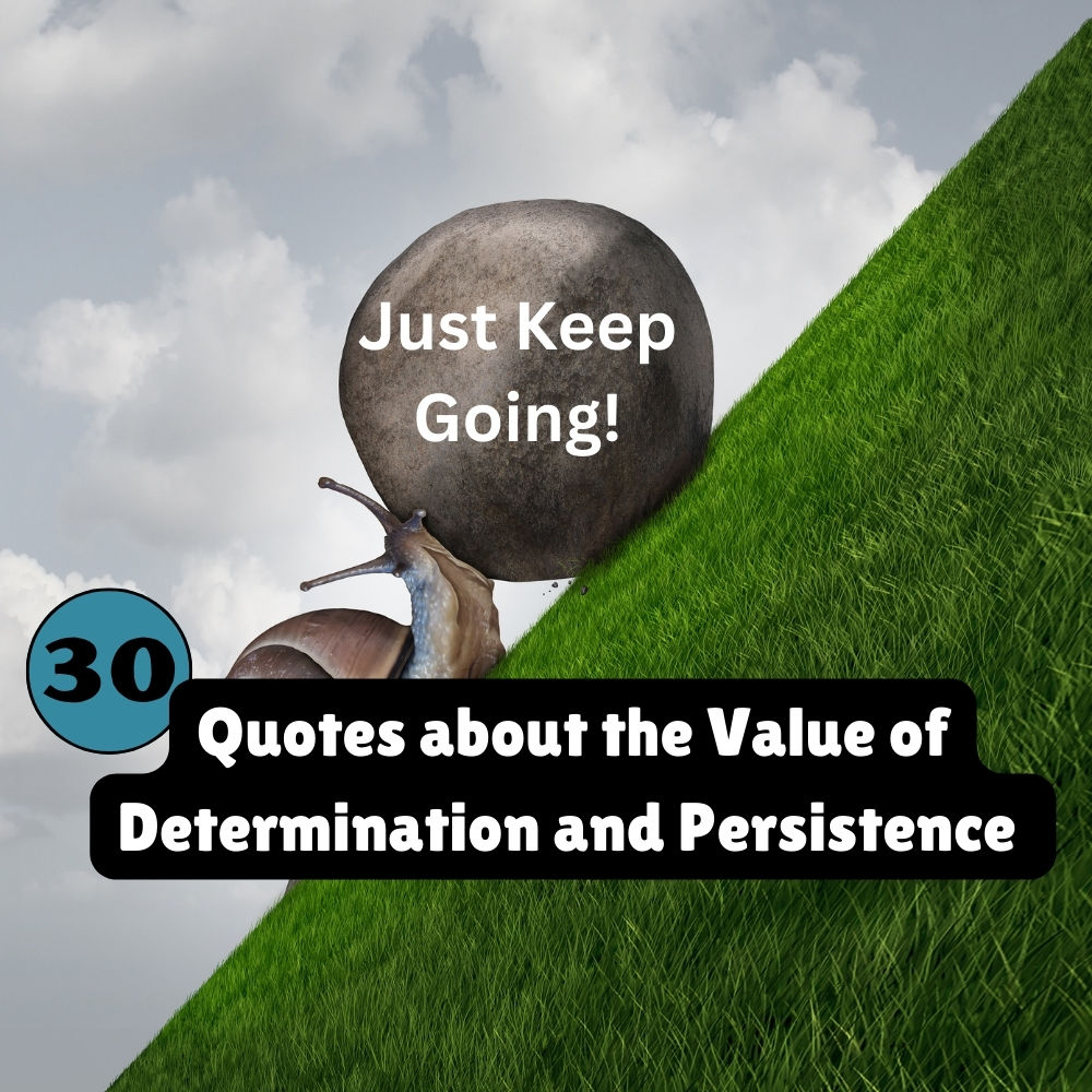 Quotes about Determination and Persistence