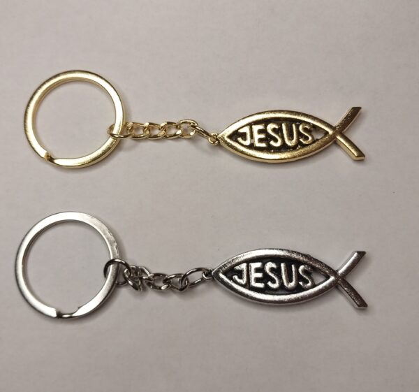 Jesus Fish Keychain