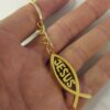 Jesus Fish Christian Keychain