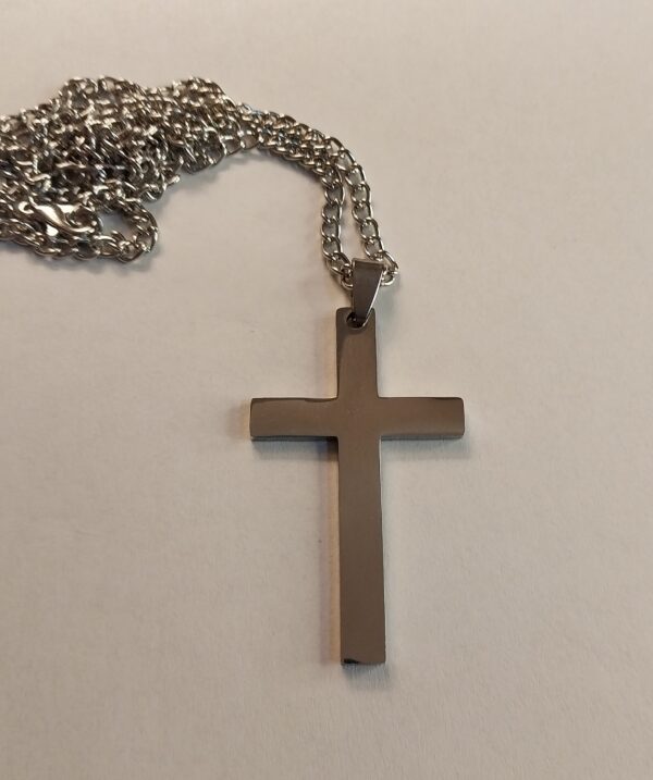 Metal Cross Chain Necklace