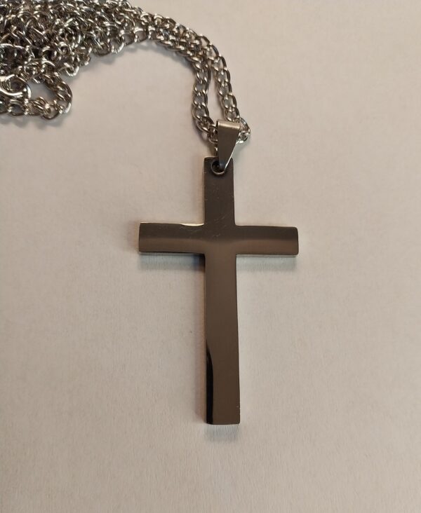 Metal Cross Chain Necklace