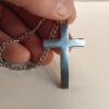 Metal Cross Chain Necklace