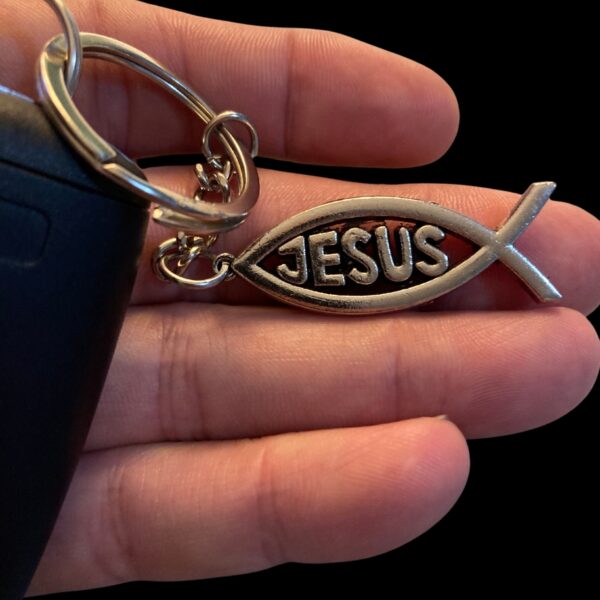 Jesus Keychain Jesus Fish