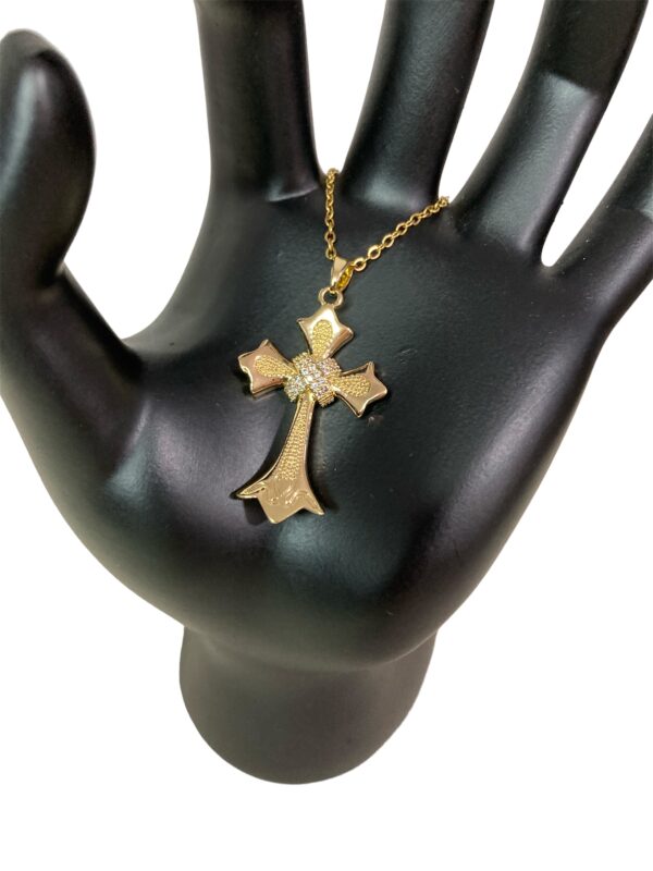 Women's Gold Cross Necklace