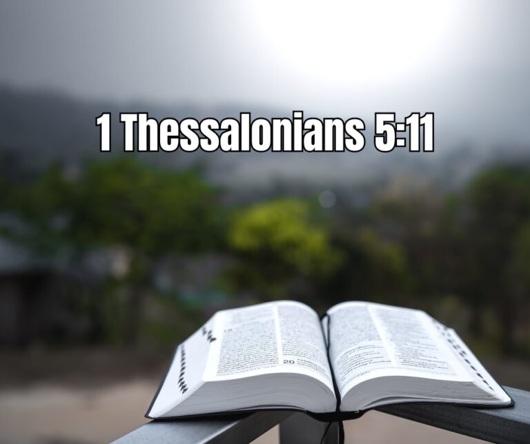 1 Thessalonians 5:11