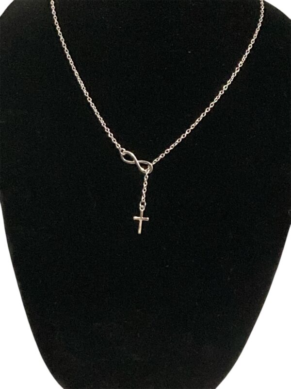 Infinite Cross Necklace Women's