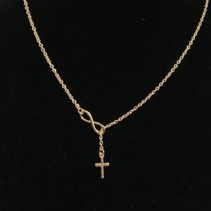 Infinite Cross Necklace Women's