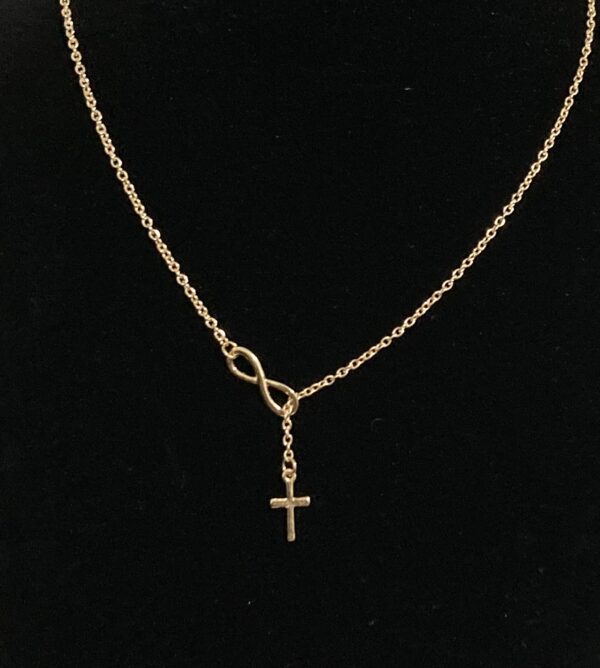 Infinite Cross Necklace Women's