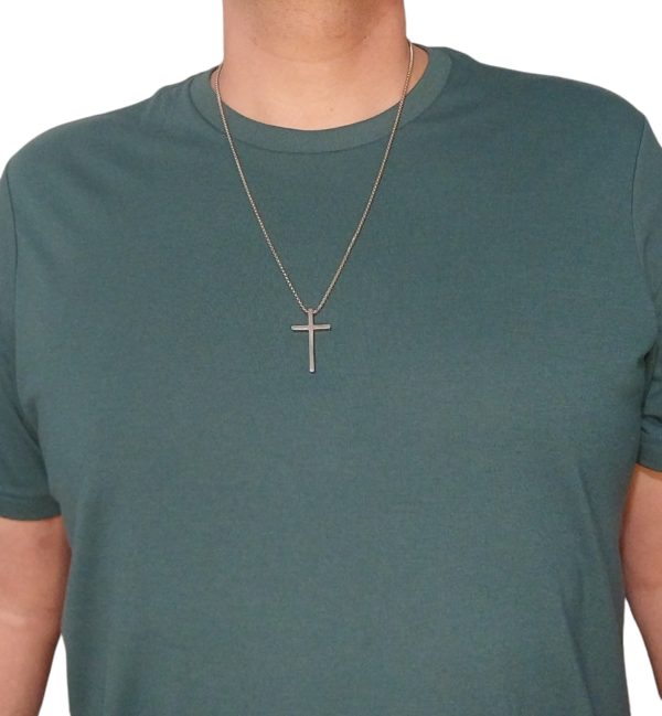 Silver Cross Necklace