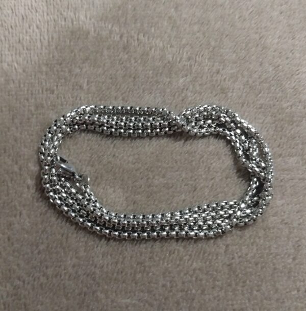 Silver Box Chain