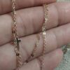 Rose Gold 3 cross chain necklace