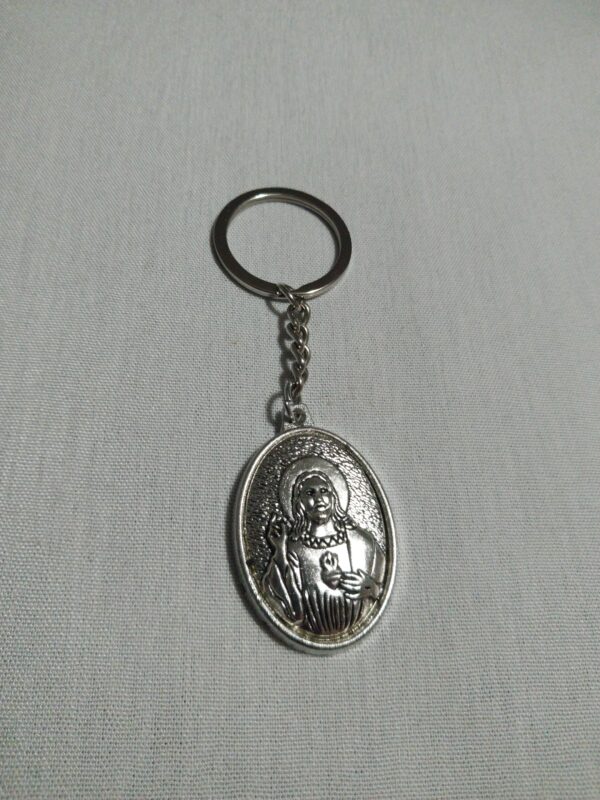 Jesus Portrait Pendant Keychain Keyring