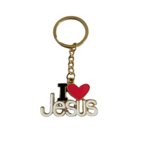 I heart Jesus Keychain