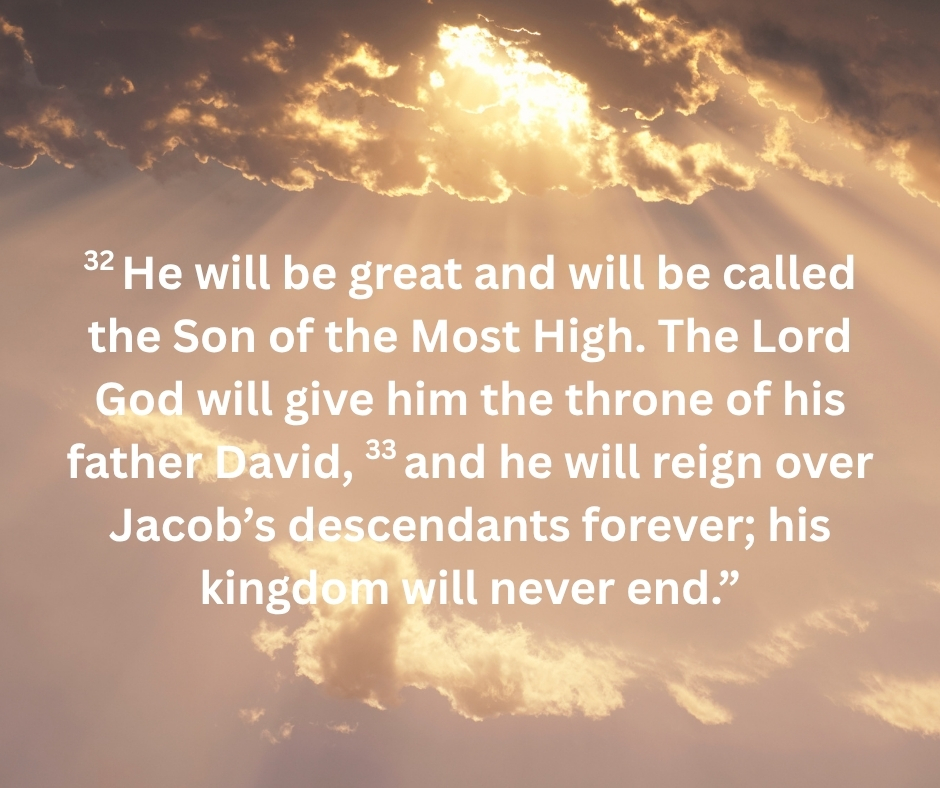 Luke 1:32-33