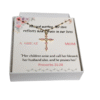 Christian Cross Chain Necklace for Mom